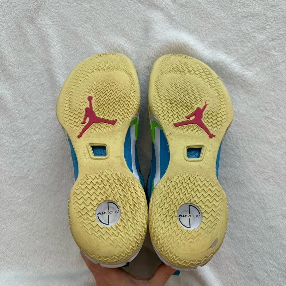 Nike Air Jordan 36 Low Luka PF Laser Blue Green Basketball